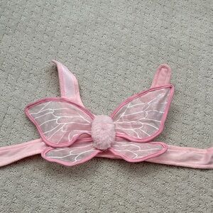 Pink Butterfly Dog Harness